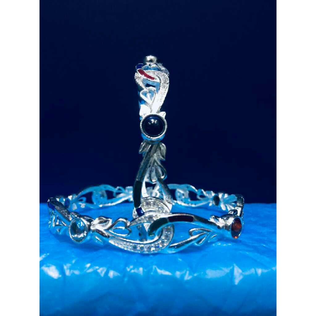 Silver Fancy Bangles