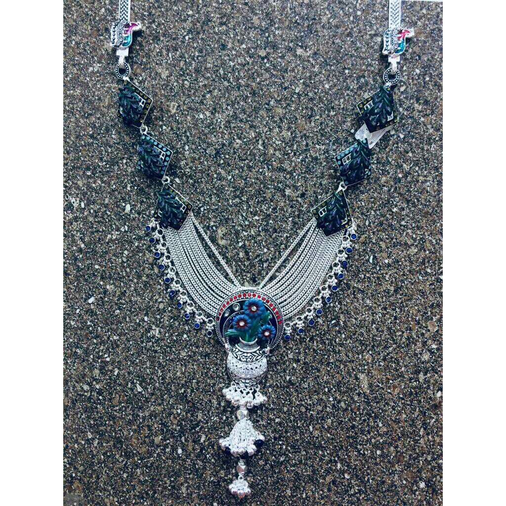 Silver Oxidase Antique Tagri Kandora