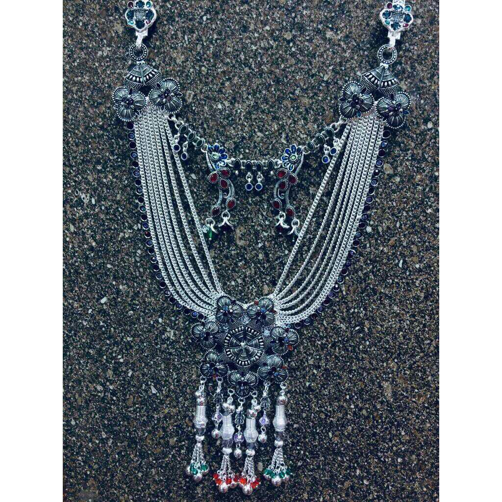 Silver Oxidase Antique Tagri Kandora