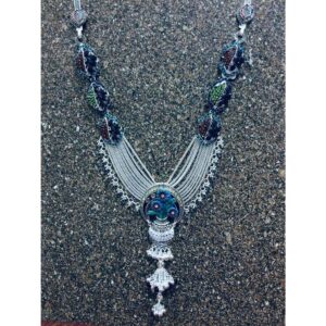 Silver Oxidase Antique Tagri Kandora