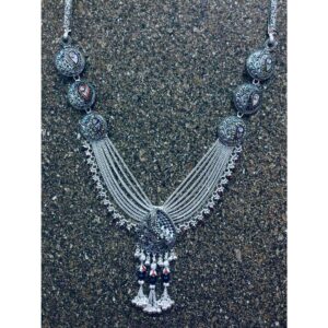 Silver Oxidase Antique Tagri Kandora