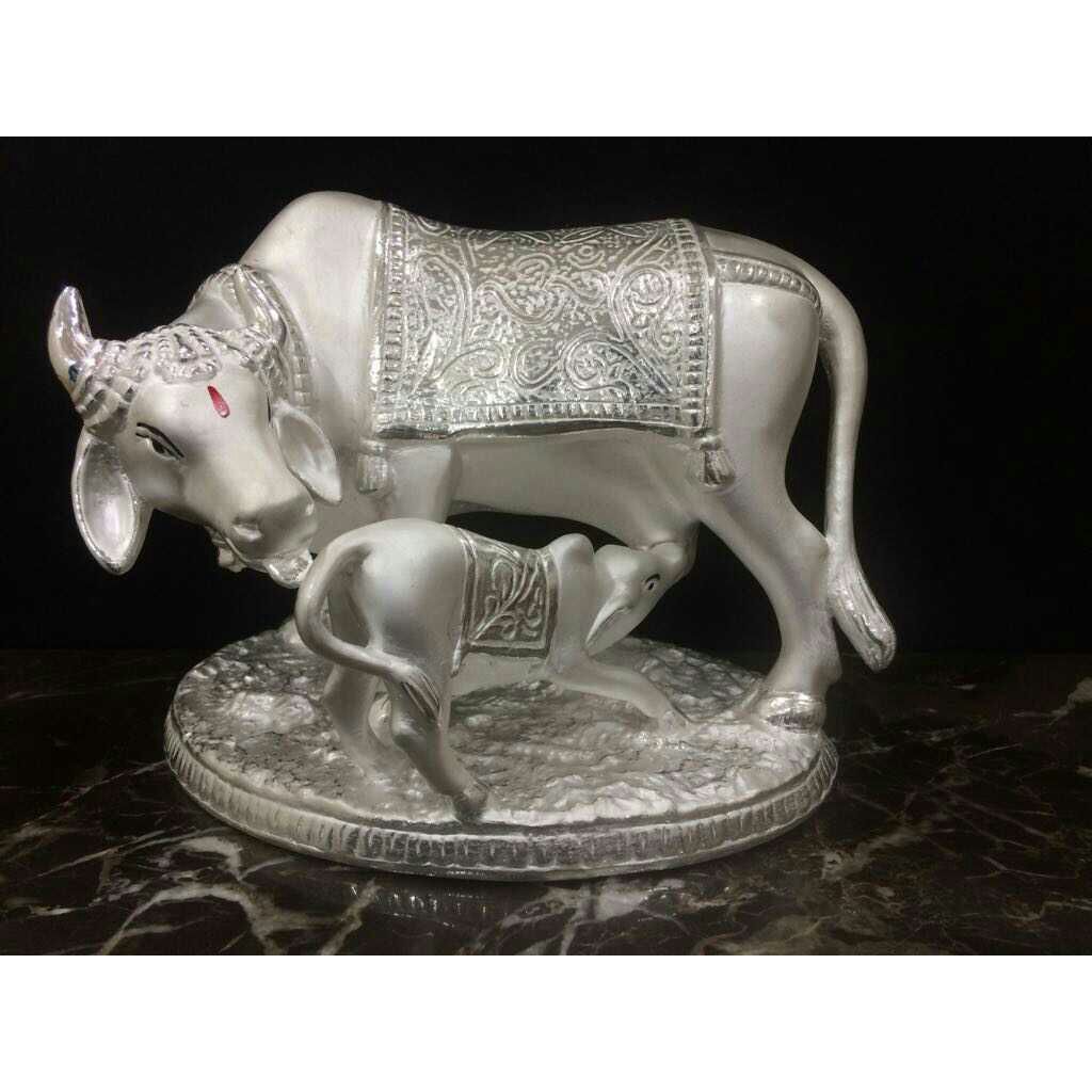 Silver Indian Kamdhenu