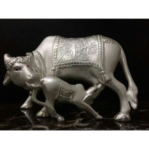 Silver Indian Kamdhenu
