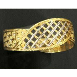 Silver Modern Gents Bracelet Kada