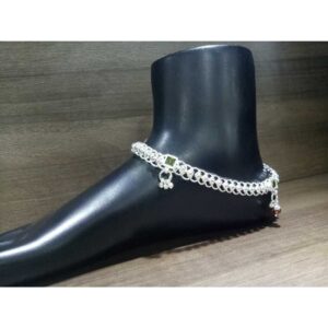 Trendy Silver D Payal