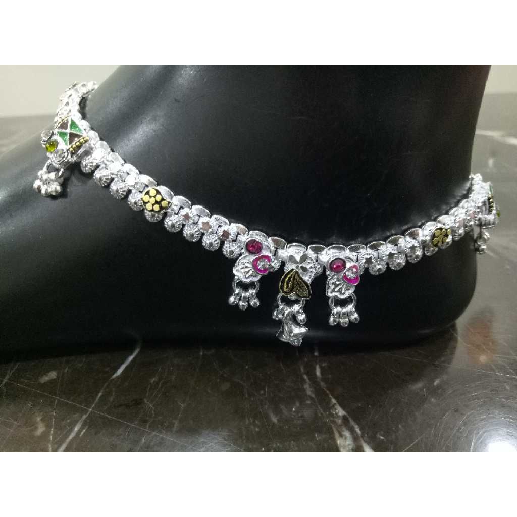 Exclusive Silver D Payal  For Ladies