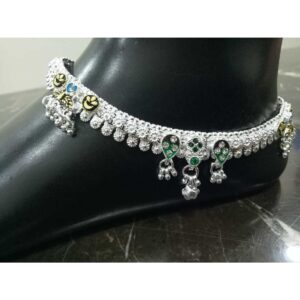 Stylish Silver D Payal For Ladies