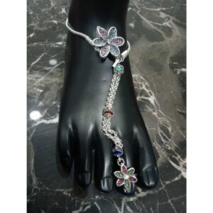 Silver Trendy Bombay Toe Ring