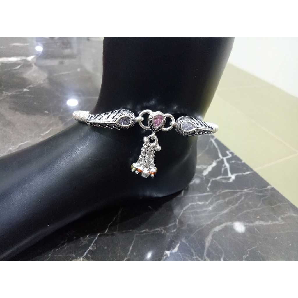 Silver Antique Bombay Payal - Image 3