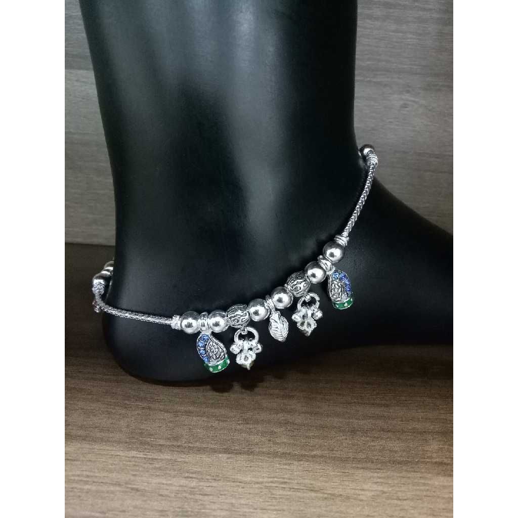 Light Weight Silver Bombay Payal - Image 5