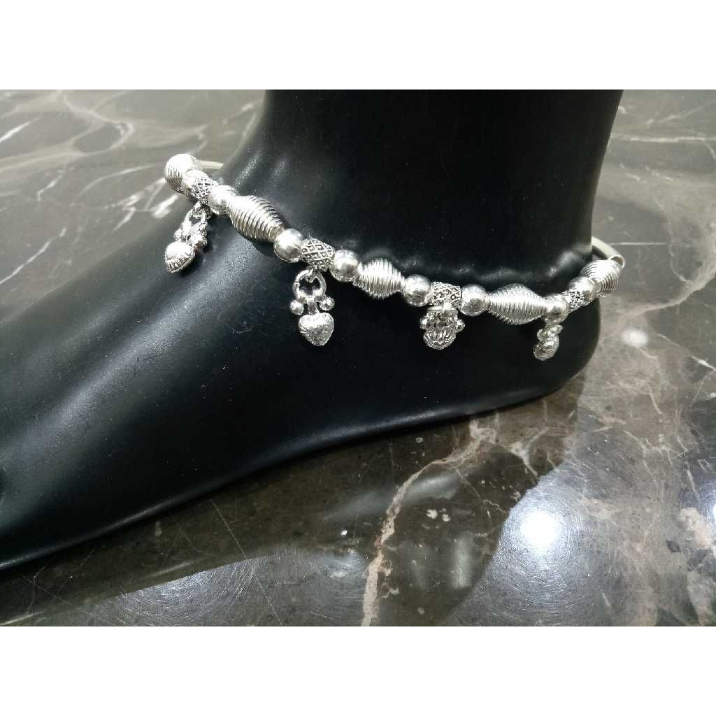 Light Weight Silver Bombay Payal - Image 3