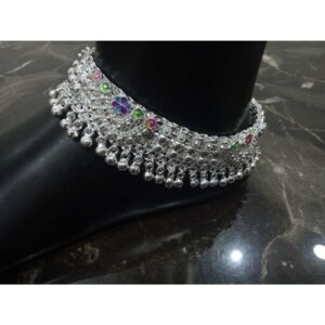 925 Silver Broad  Gugri Ladies Payal