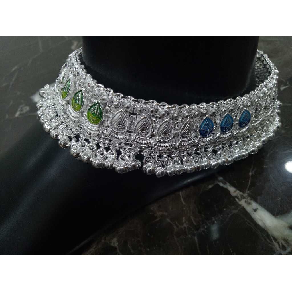 Broad Agra Silver Gugri  Payal