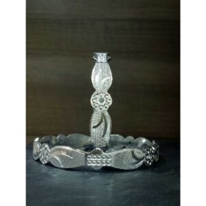 Silver Plain CNC Bangles