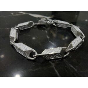 Designer Silver Bracelet For Men