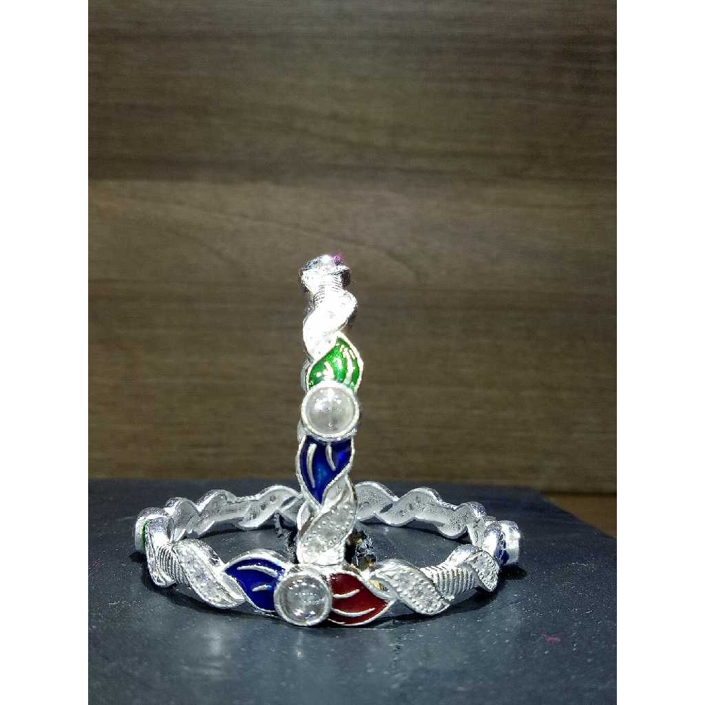 Silver Micro Bangle For Ladies