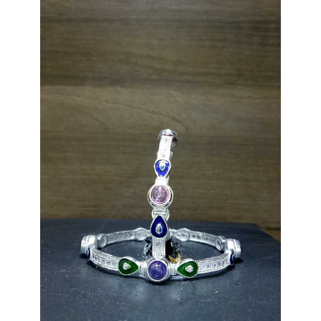 Silver Micro Bangle For Ladies - Image 2
