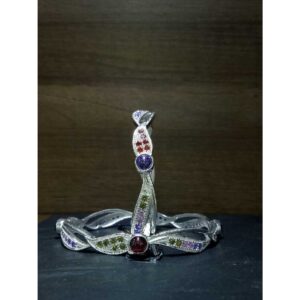 Silver Stylish Micro Bangle  For Ladies