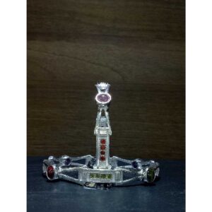 Silver Studded Micro Bangle