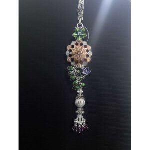 Silver Meenakari Ladies Juda