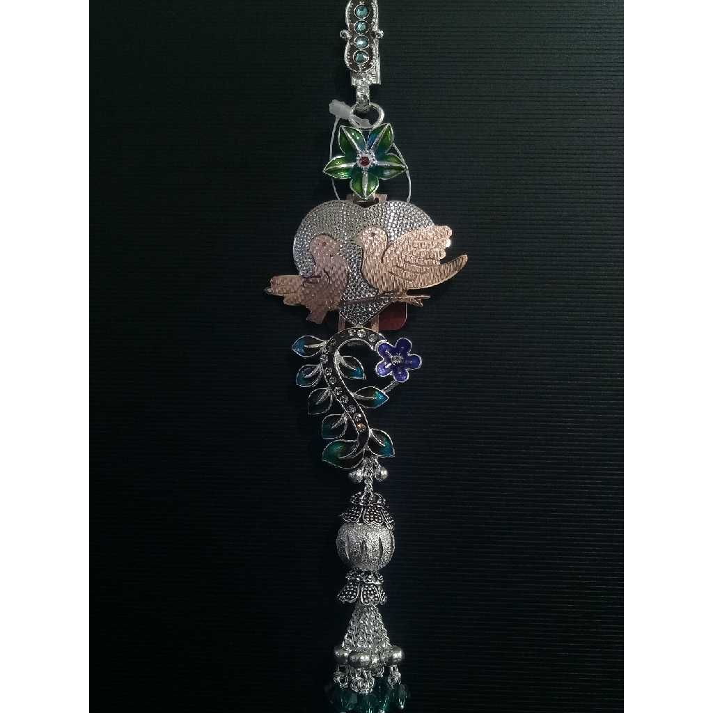 Silver Meenakari Ladies Juda