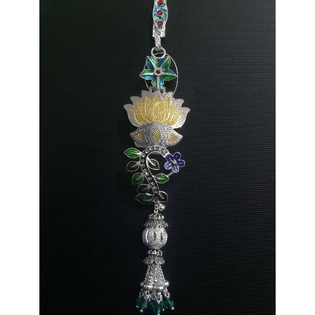Silver Meenakari Ladies Juda