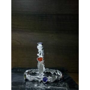 Silver Designer Ladies Bangles