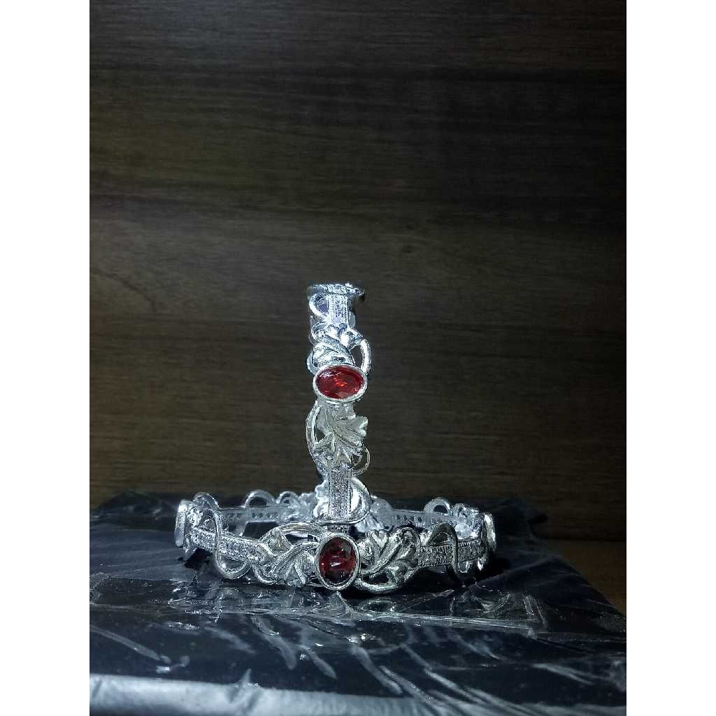 Silver Designer Ladies Bangles
