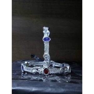 Silver Modern Ladies Bangles