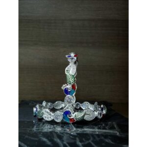 Stylish Ladies Silver Bangles