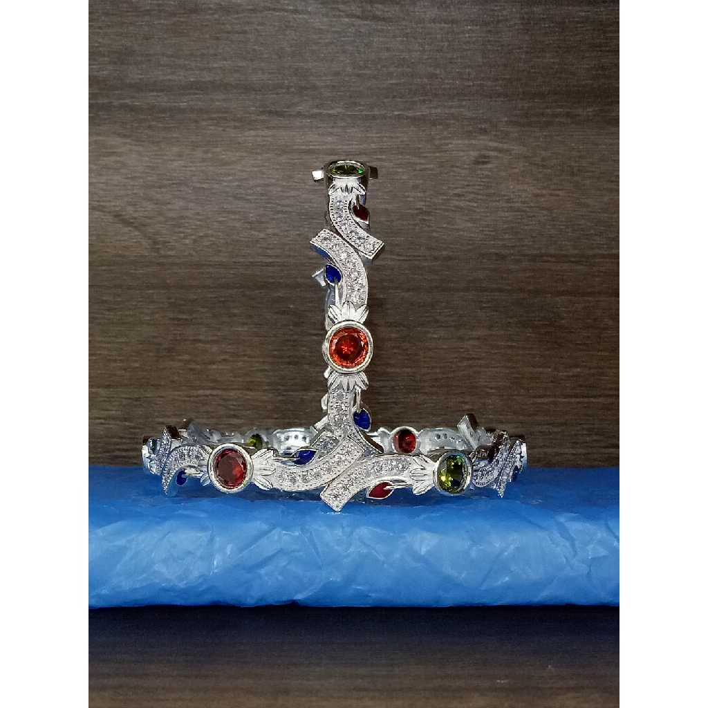 925 Micro Fancy Ladies Bangle - Image 5