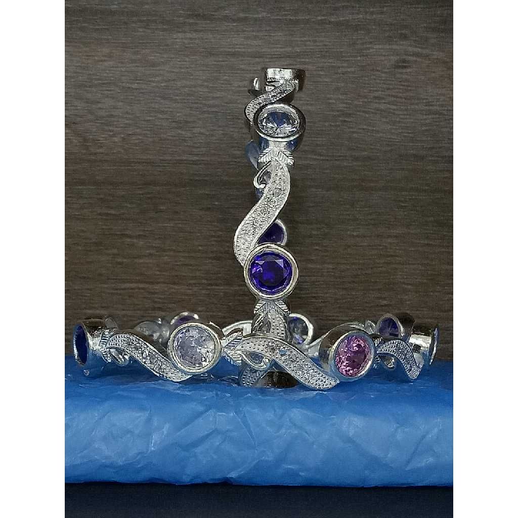 925 Micro Fancy Ladies Bangle - Image 4