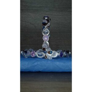 Silver Stylish Ladies Bangles