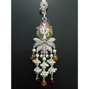Silver Single Multi Color Ladies Juda