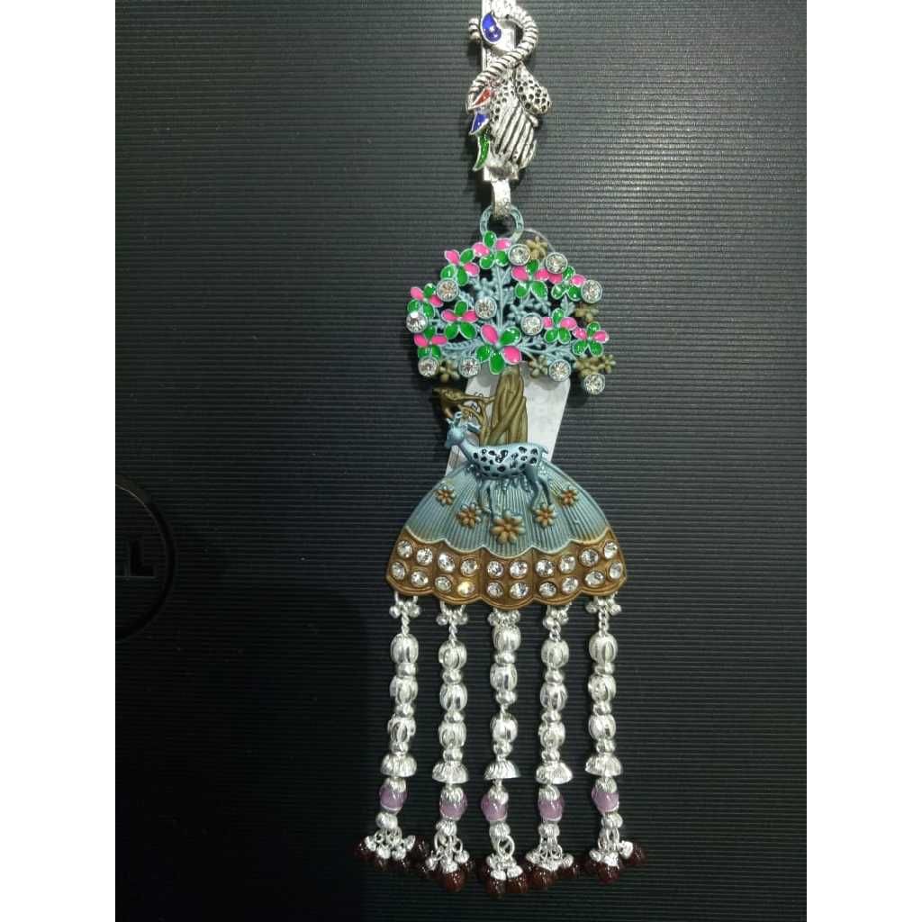 Silver Single Multi Color Ladies Juda