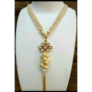 Elegant Kundan Modern Necklace