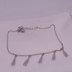 silver 925 antique ladies anklets
