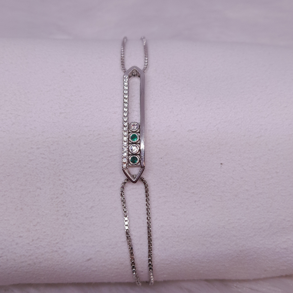 Silver bracelet for ladies