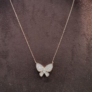 Silver Butterfly concept ladies chain