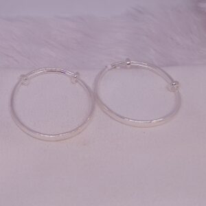 simple 925 silver baby kada