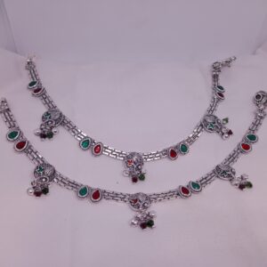 Silver Handmade Design payal