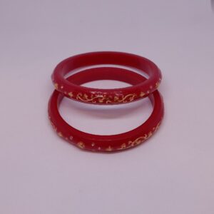 Red color running chudi