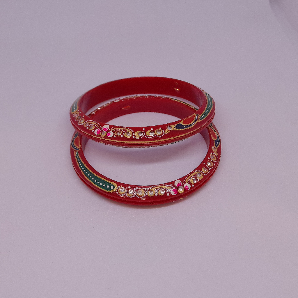 Printing Red Colour Chudi