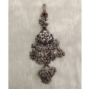 Silver rose flower design judo