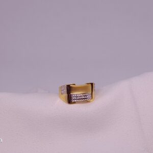 18k gold Modern Combination ring