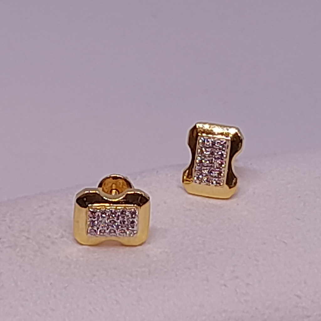18k gold Unique Earring