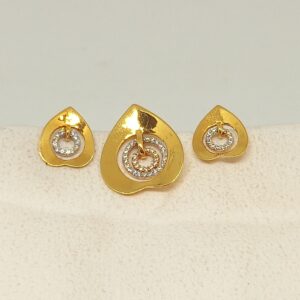 20 kt ladies pendant set