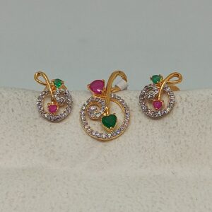 20kt ladies pendant set
