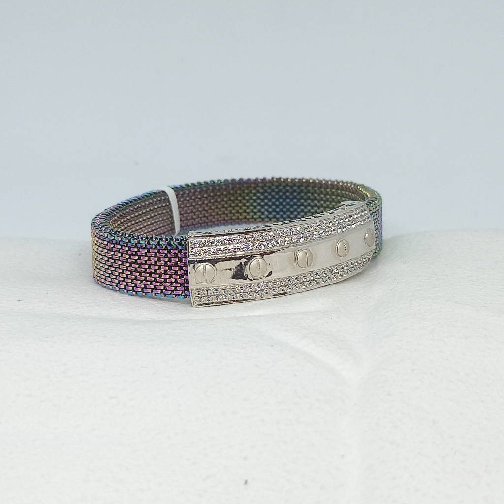 925 Silver Gents Bracelet - Image 2