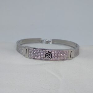 925 silver om latter bracelet